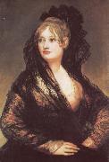 Francisco Goya Dona isabel cobos de porcel painting